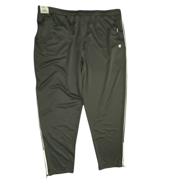 Solaris Active 4XT Track Pants Gray Moisture Wicks Reflective Trim Phone Pocket - Picture 1 of 9